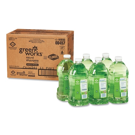 Green Works All Purpose Cleaner , 64 oz. Refill , 6 PK CLO 00457
